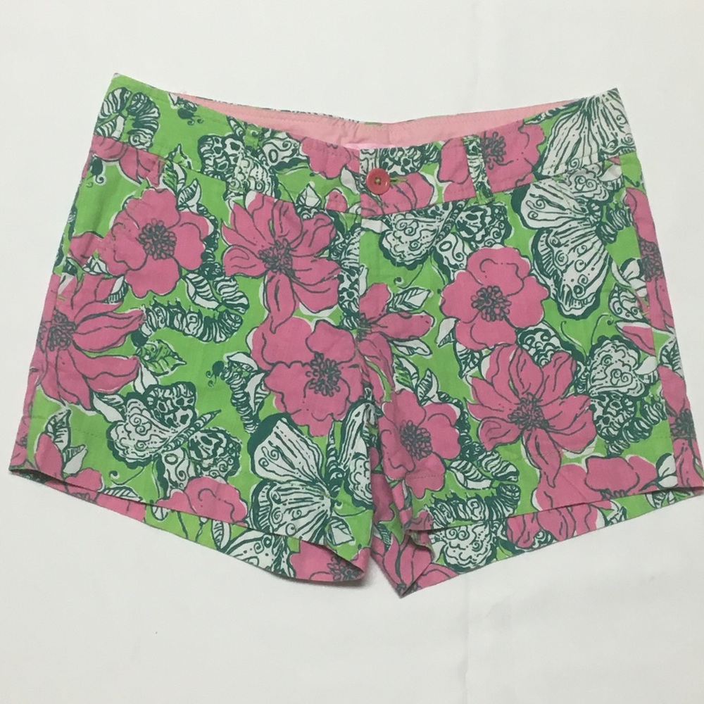 Lilly Pulitzer Callahan shorts bloomin cacoonin,6